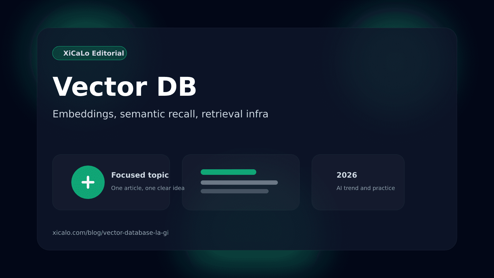 Vector database là gì và khi nào bạn thật sự cần nó?